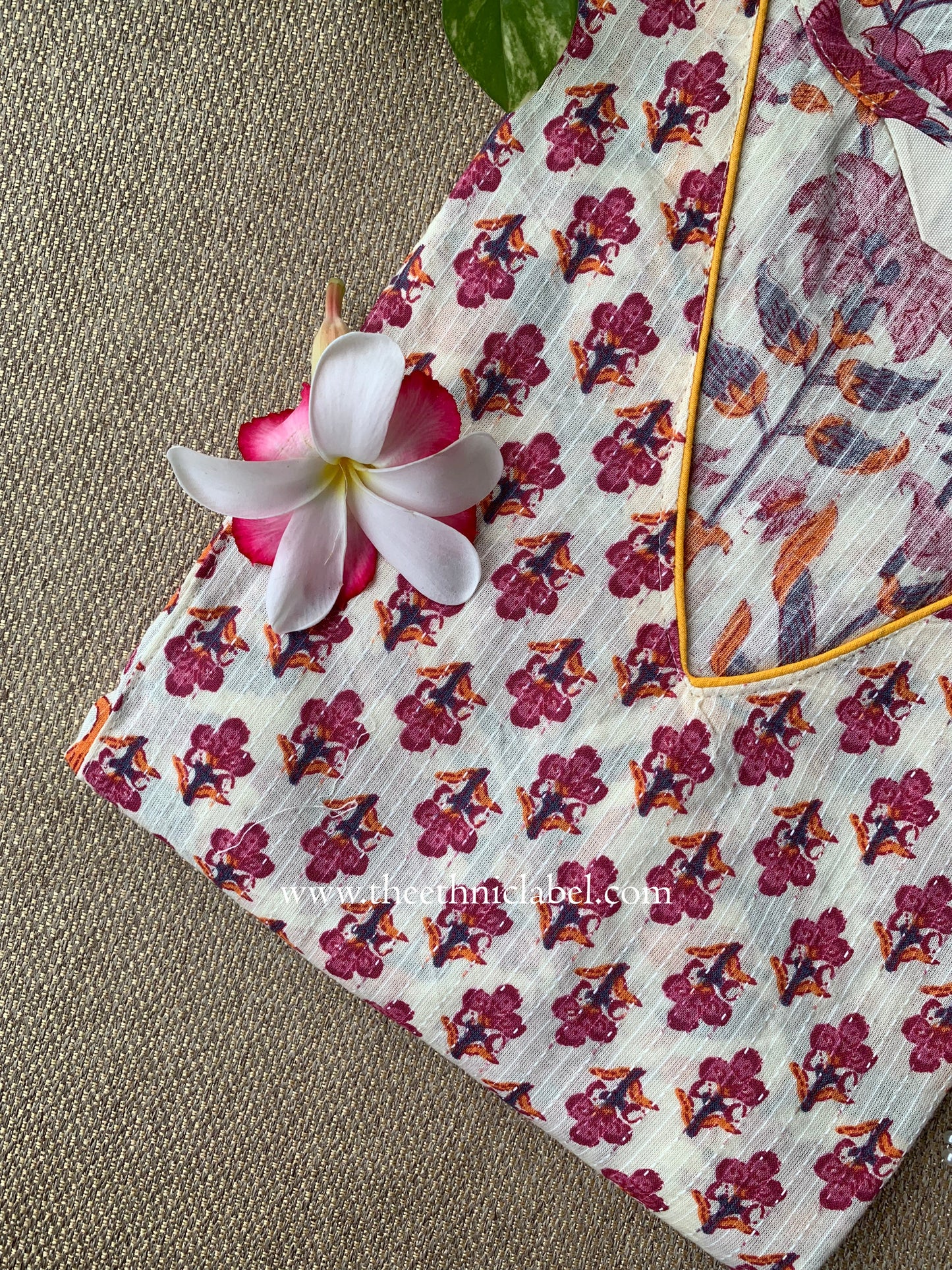 "Pratibha" Booti Cotton kurta