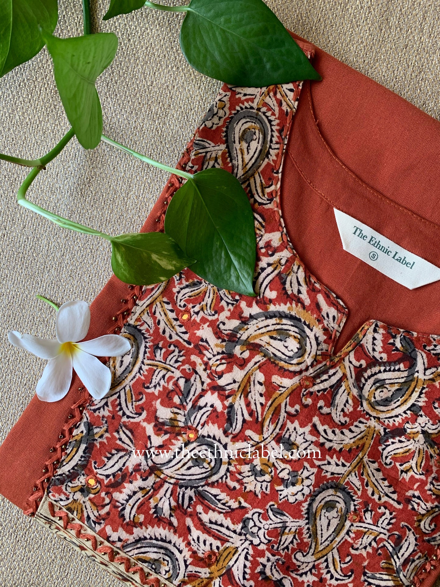 "Sara" Handwork Cotton kurta