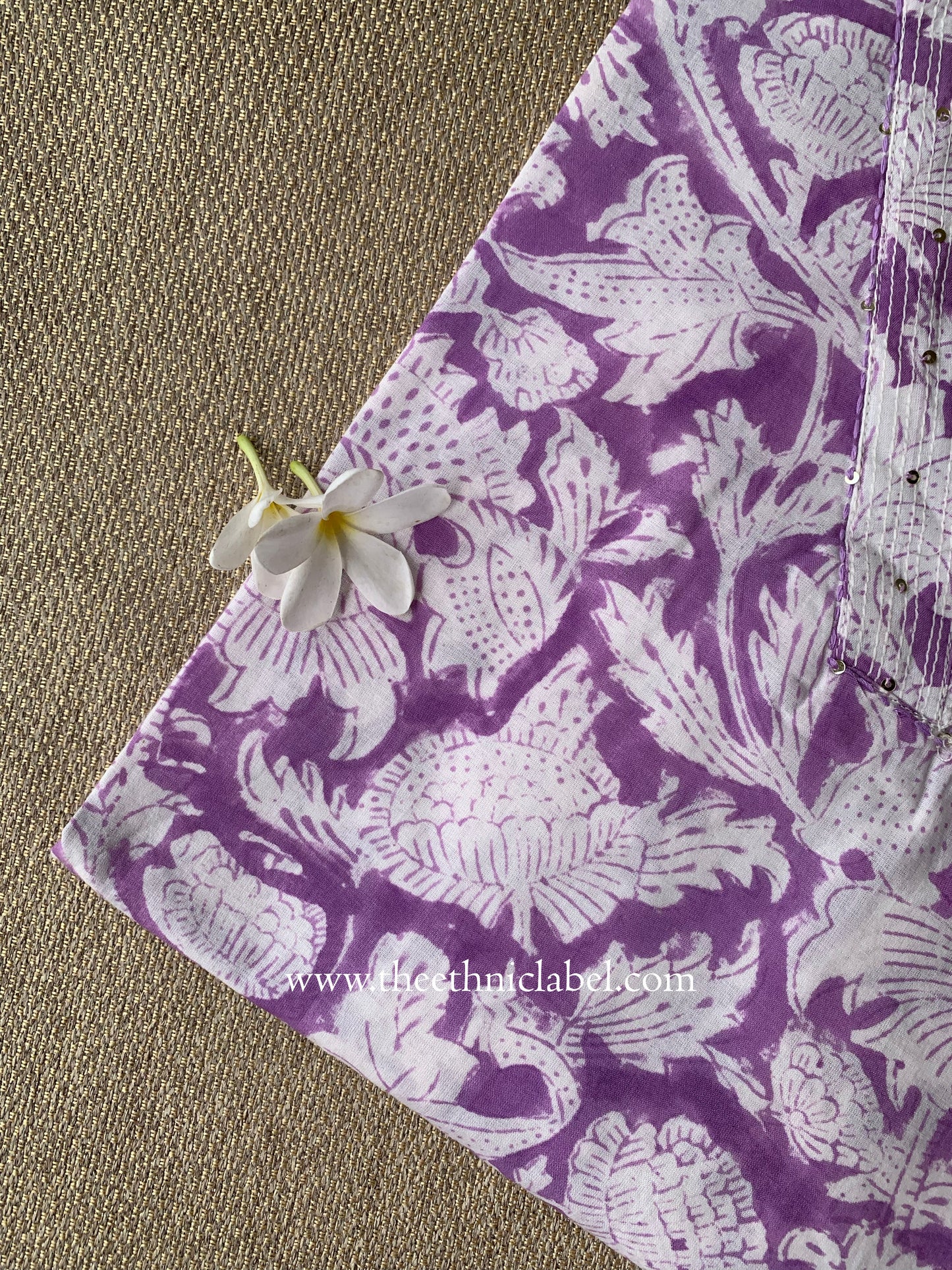 "Sia" Block Printed Cotton kurta