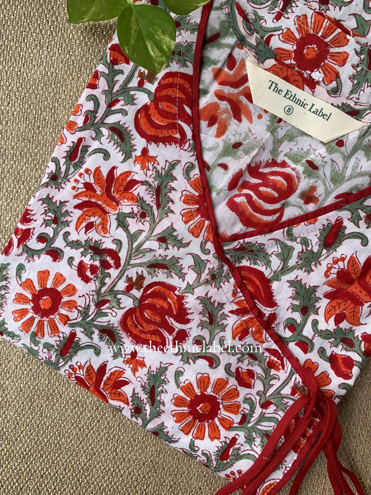 "Aranya" Hand Block Printed Cotton kurta