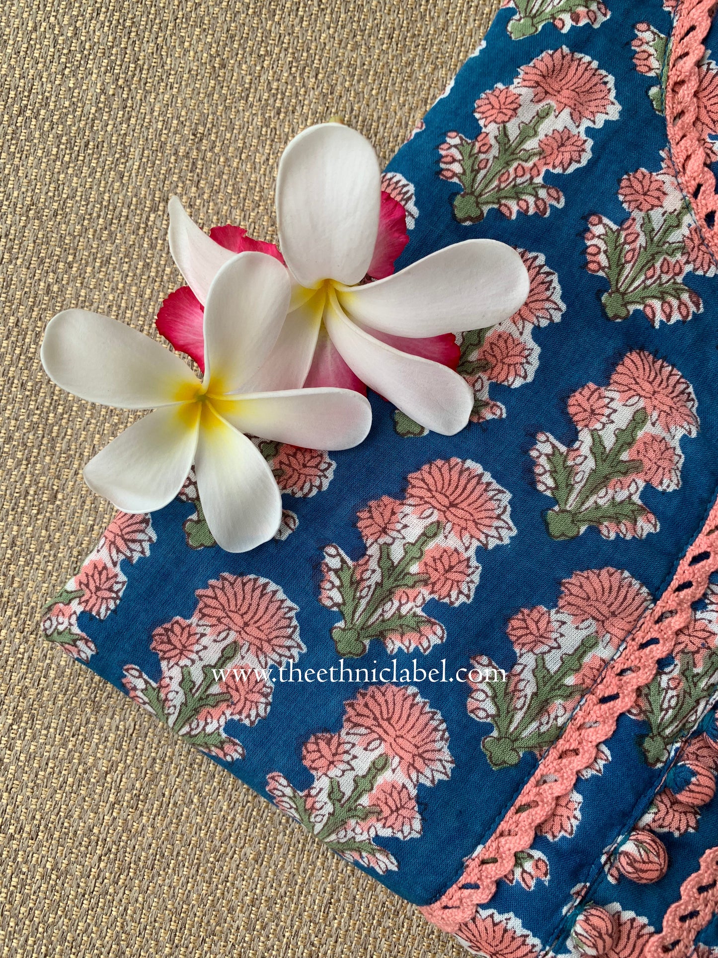 "Aarzoo" Hand Block Print Cotton kurta