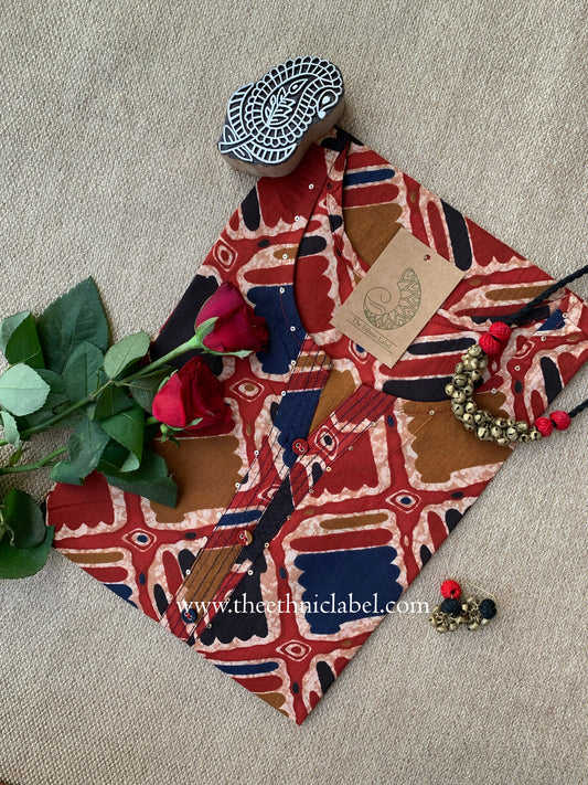 "Ziva" Pattern Cotton kurta