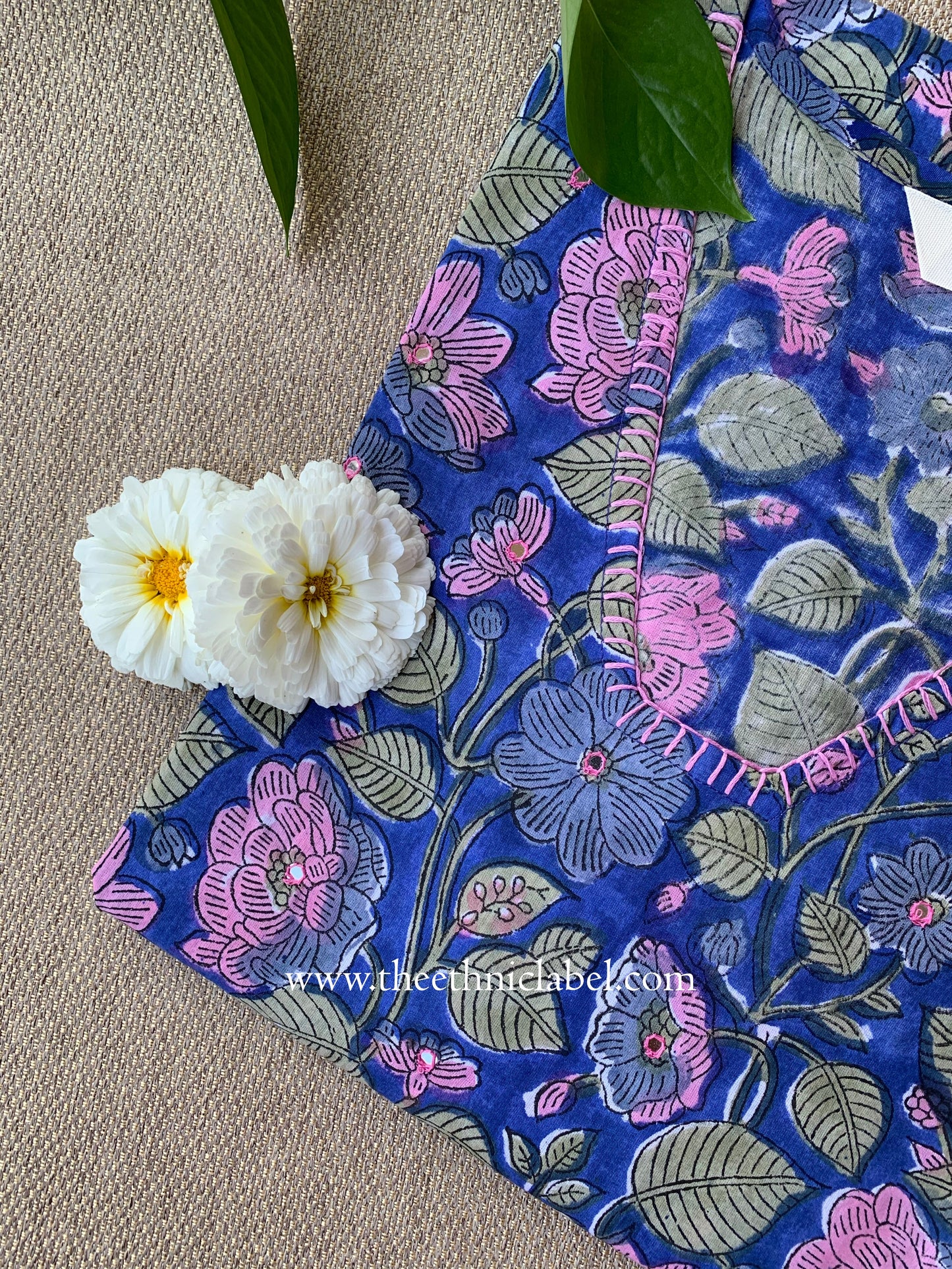 "Manasvi" Handwork Cotton kurta