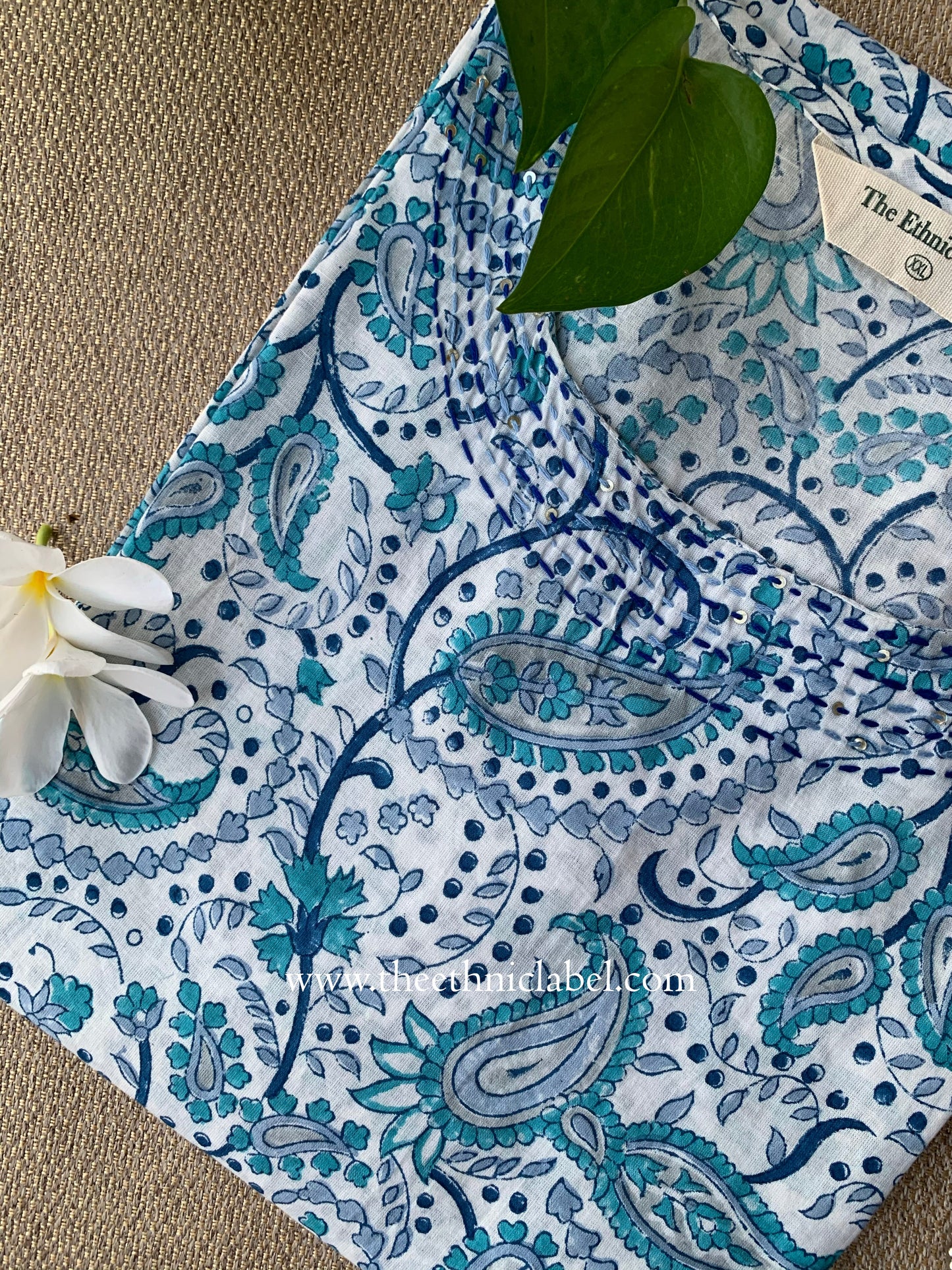 "Kairi" Handwork Cotton kurta