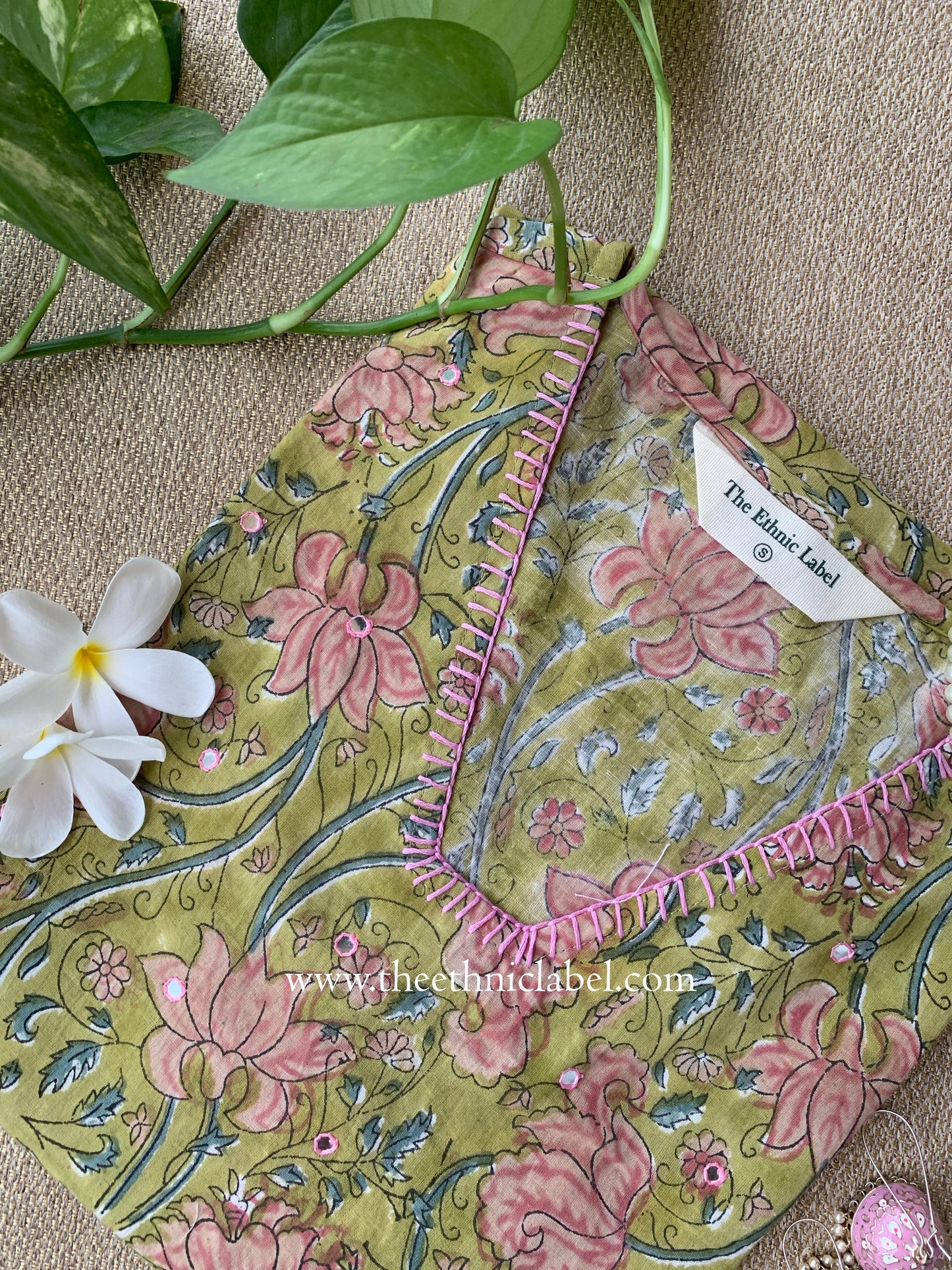 "Tapasvi" Handwork Cotton kurta