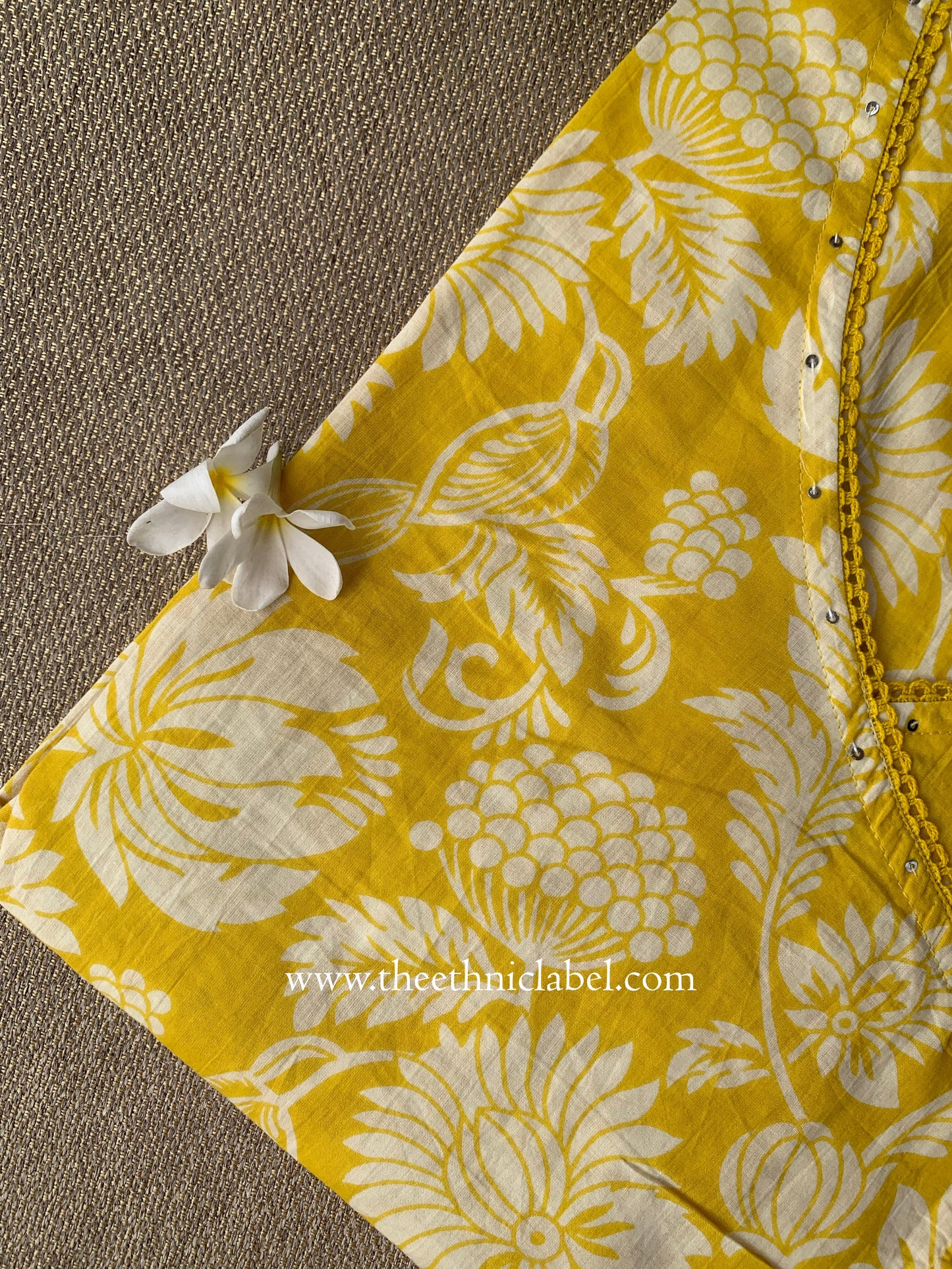 "Surya" Angrakha Cotton kurta - Big Size