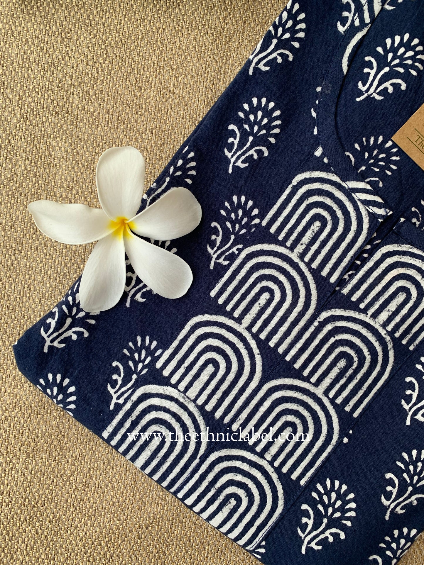 "Kurbat" Hand Blockprinted Cotton Kurta