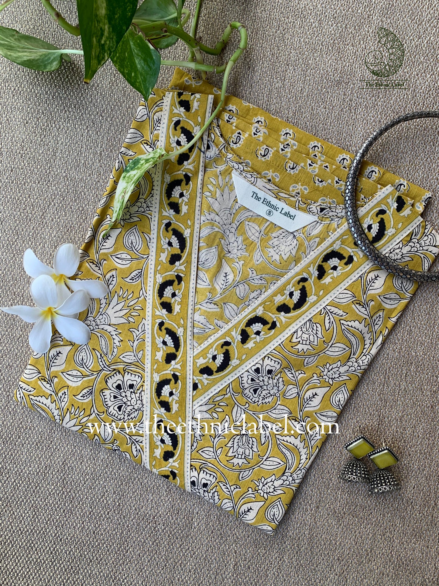"Prithvi" Bagru Cotton kurta