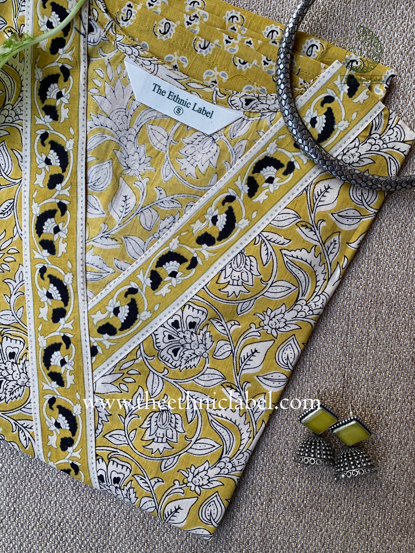 "Prithvi" Bagru Cotton kurta