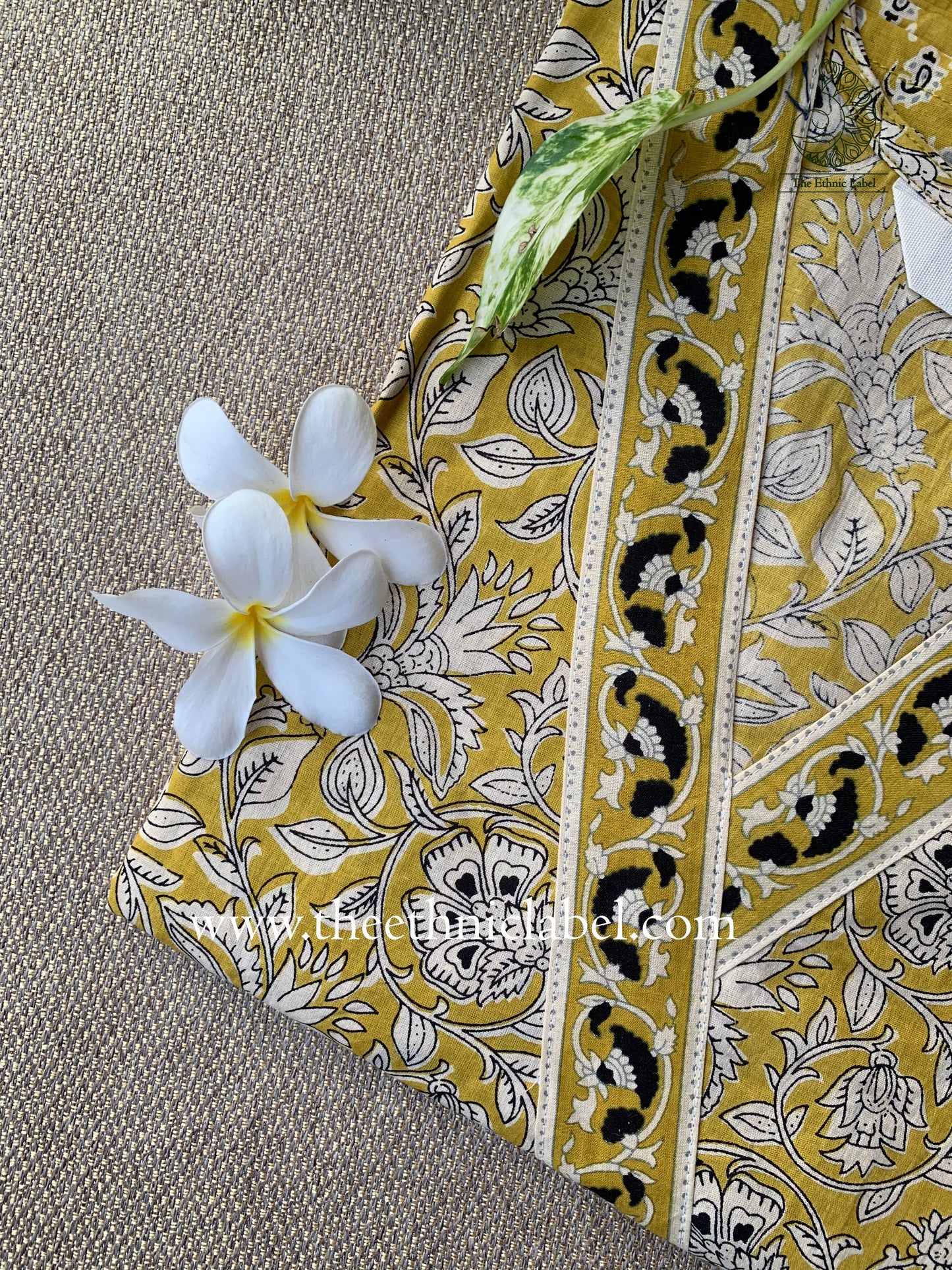 "Prithvi" Bagru Cotton kurta