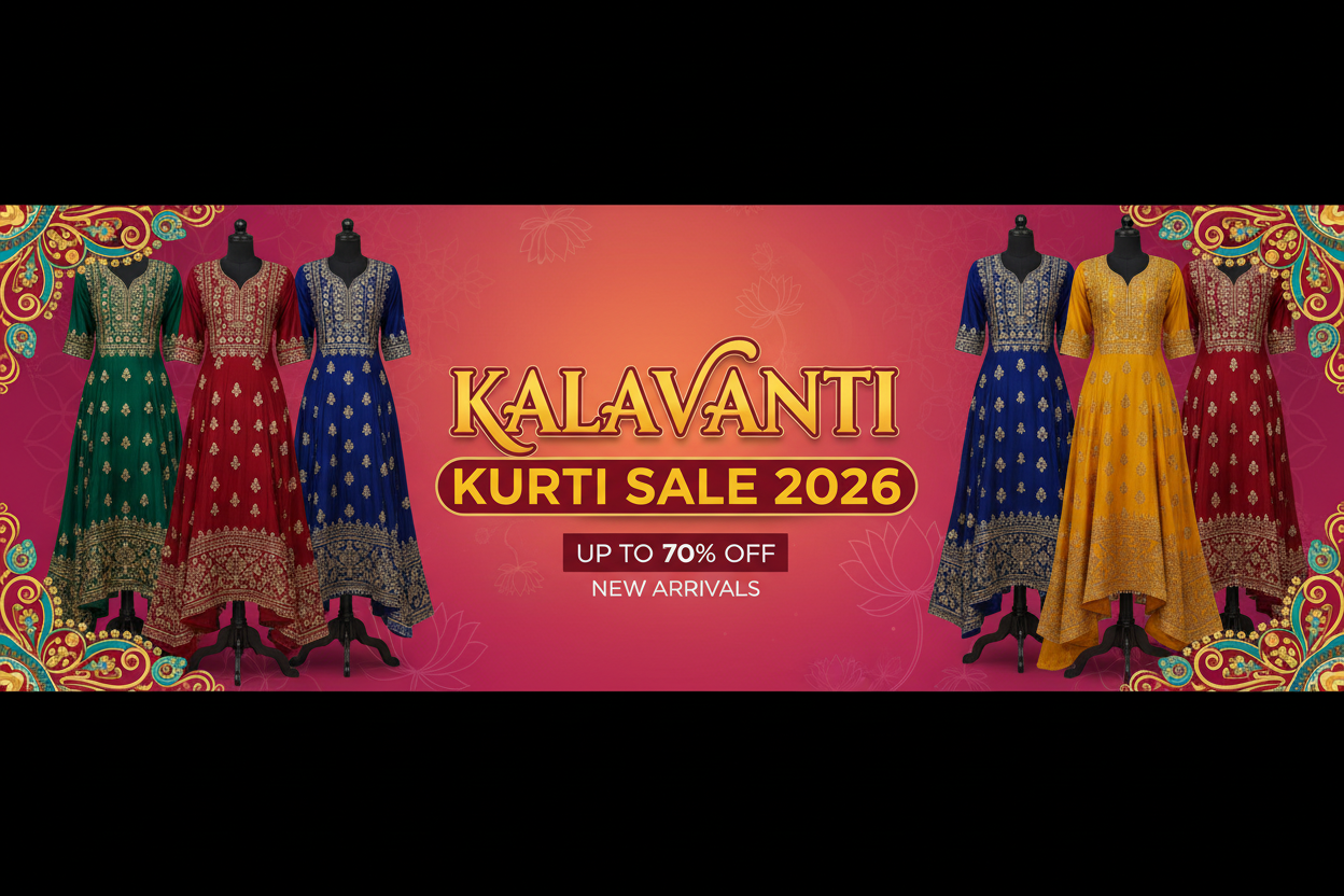 KALAVANTI KURTI SALE 2026
